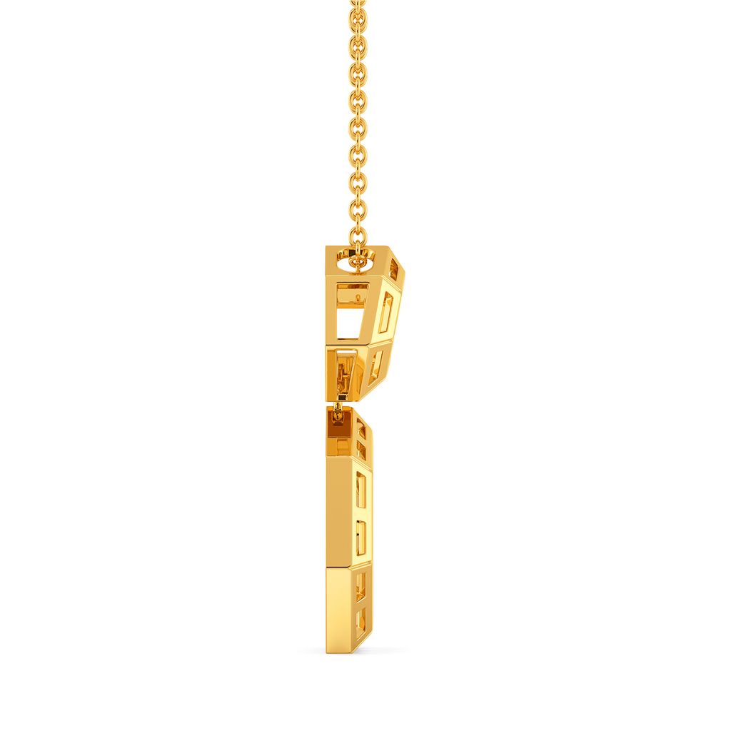 Angle Appeal Gold Pendants