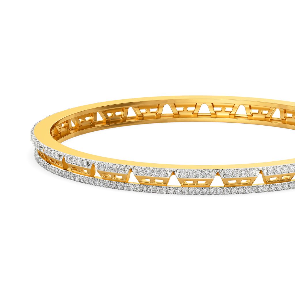 Sassy Sides Diamond Bangles