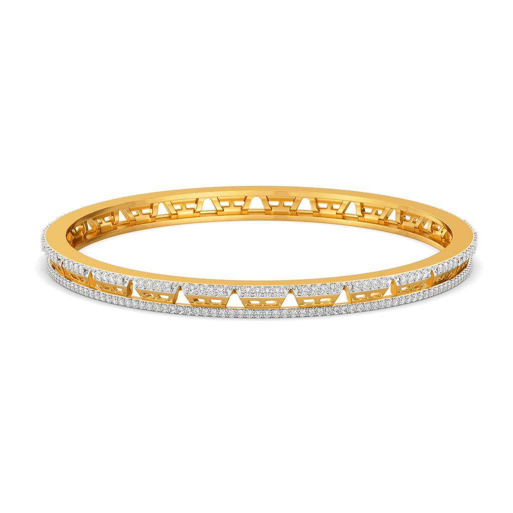 Sassy Sides Diamond Bangles