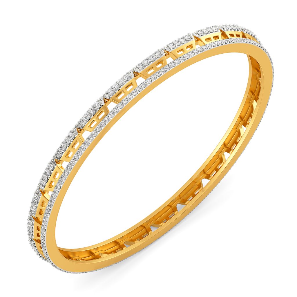 Sassy Sides Diamond Bangles