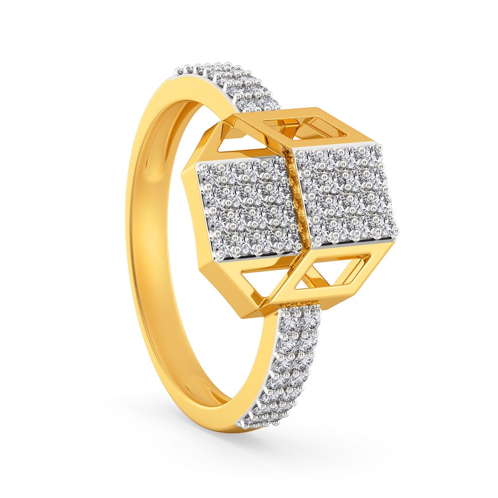 Parallel Points Diamond Rings image