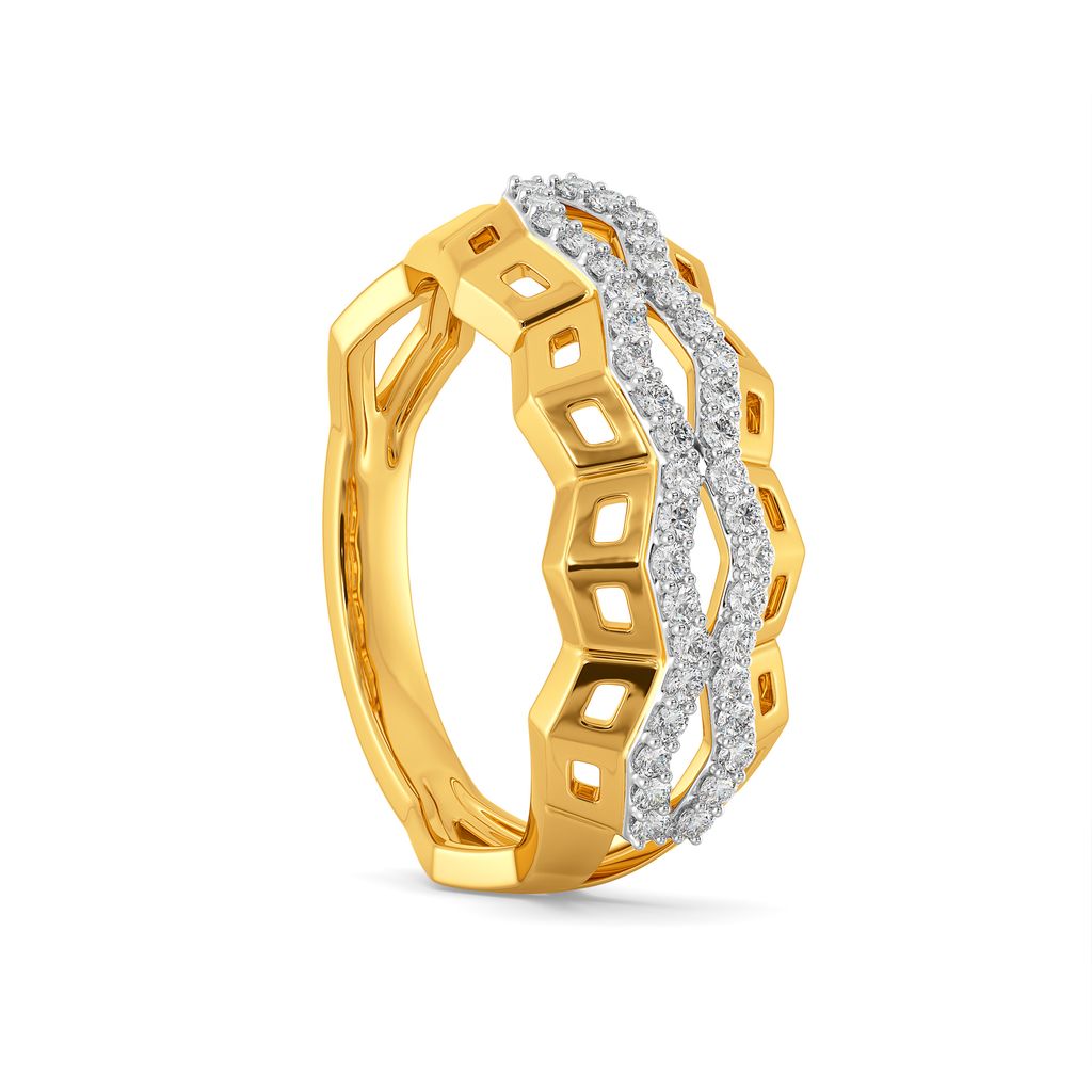 Tessellate Tales Diamond Rings image