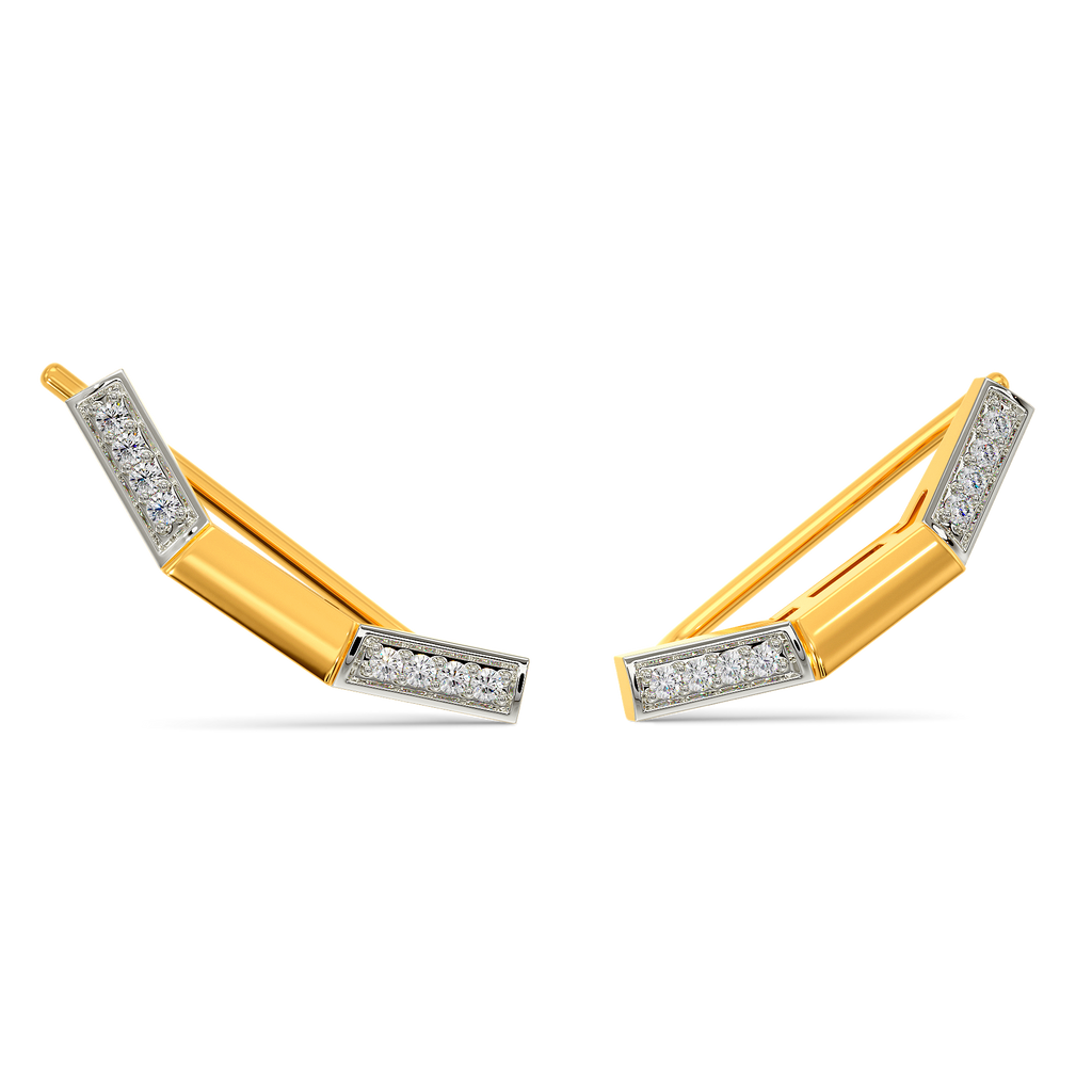 Beyond Binary Diamond Earrings