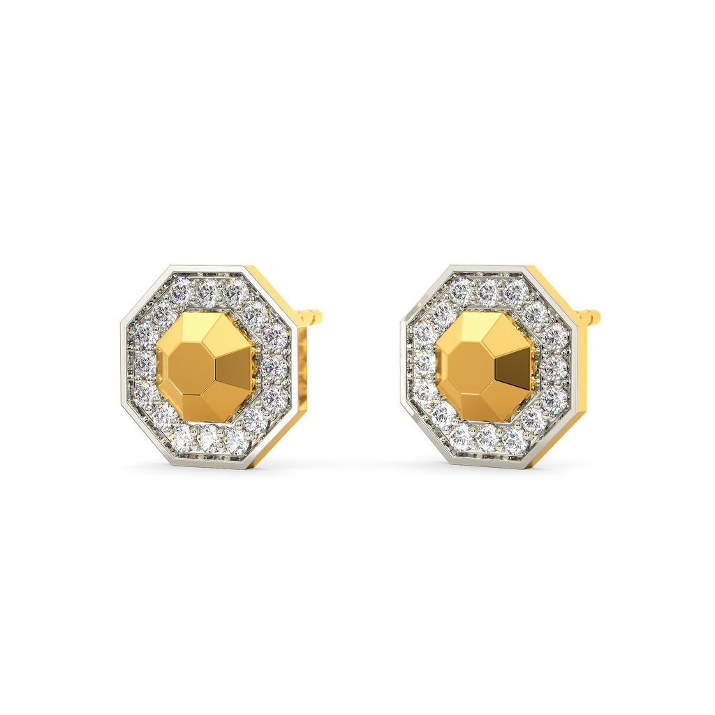 Defying Labels Diamond Earrings