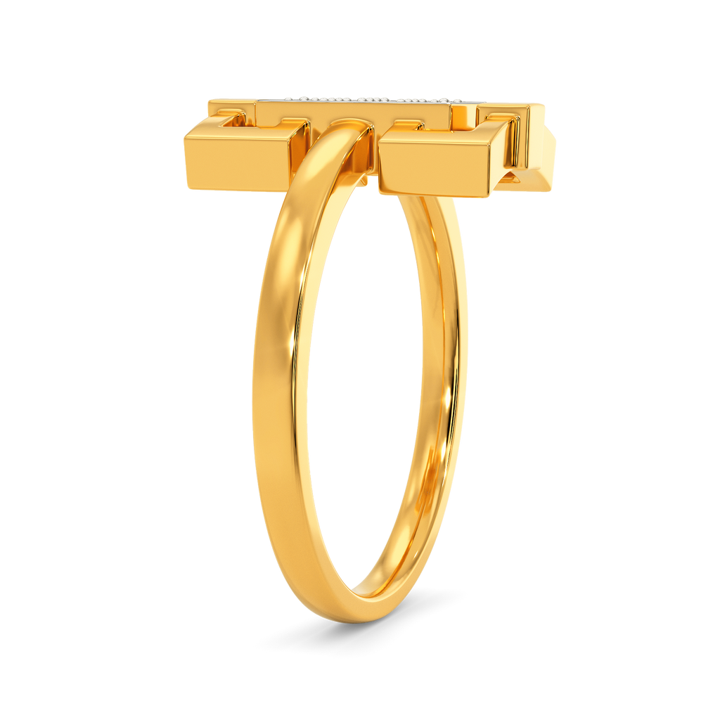 Offbeat Unity Diamond Rings image