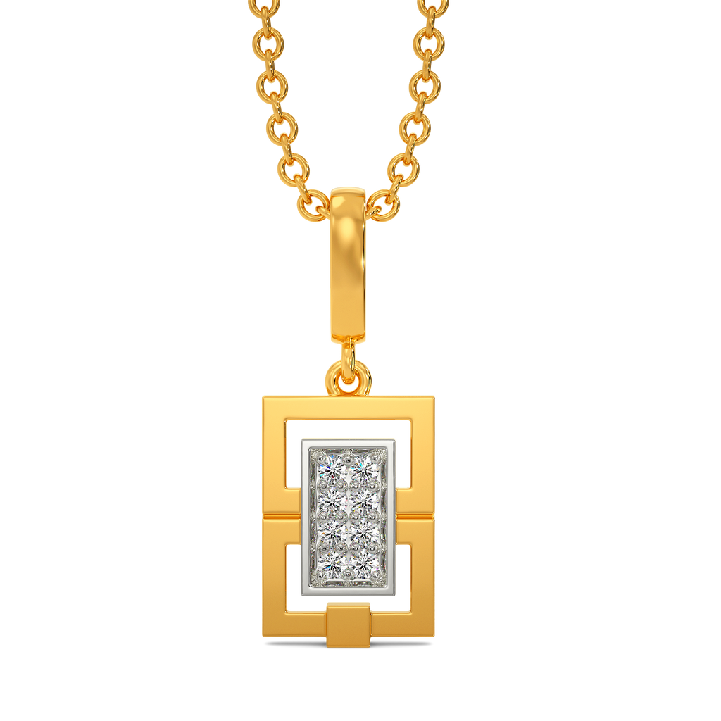 Offbeat Unity Diamond Pendants