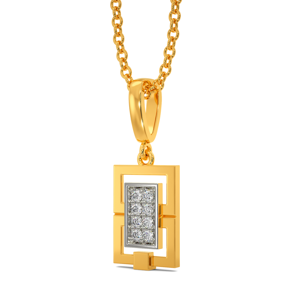 Offbeat Unity Diamond Pendants