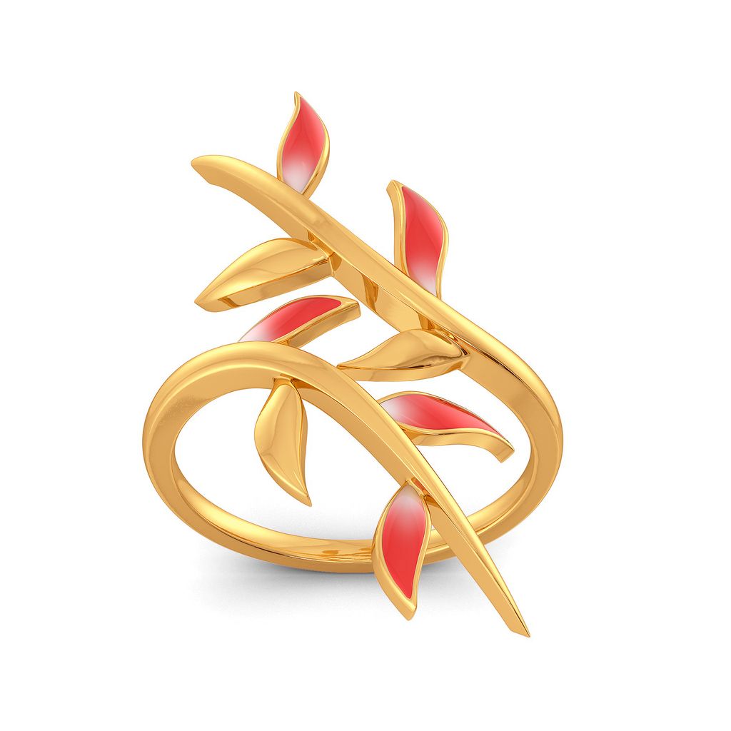 Lobster Claws Gold Rings image