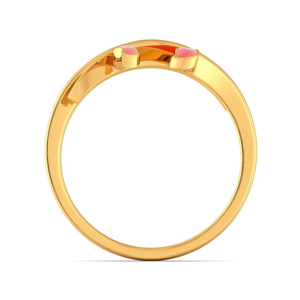 Lobster Claws Gold Rings image