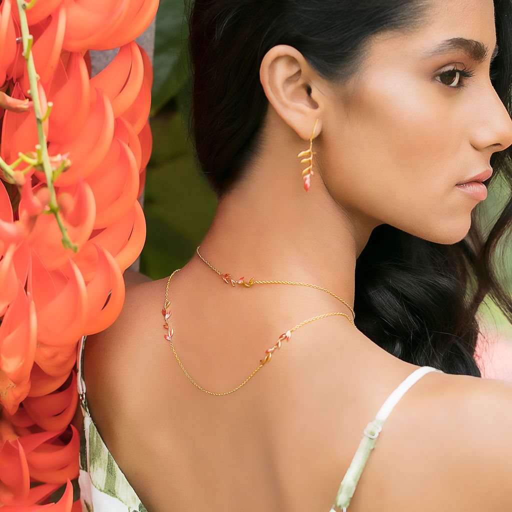 Lobster Claws Gold Necklaces