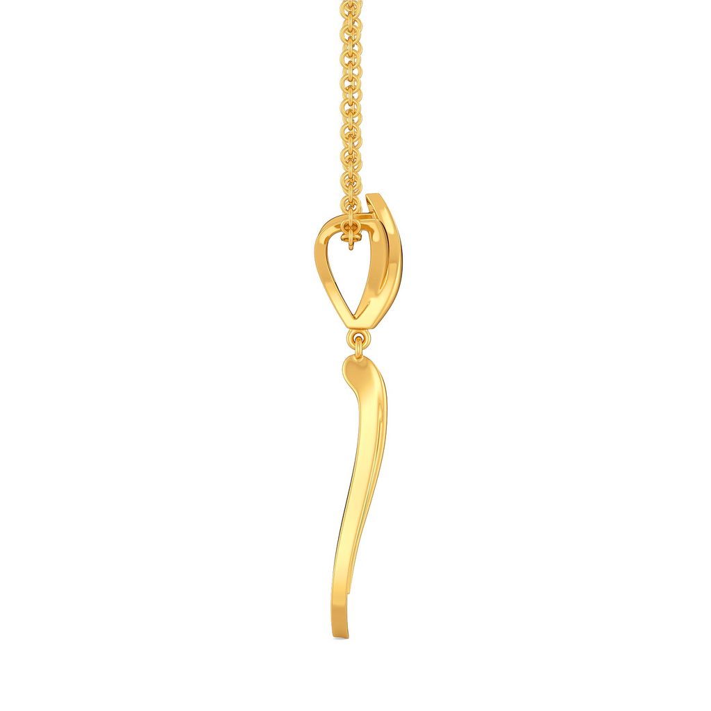 Tropical Cool Gold Pendants