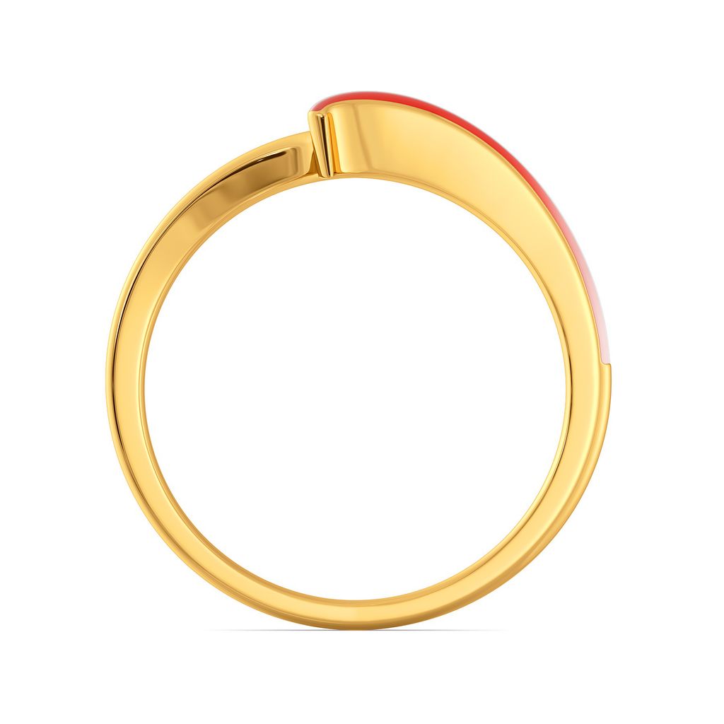 Tropical Themed Gold Rings image