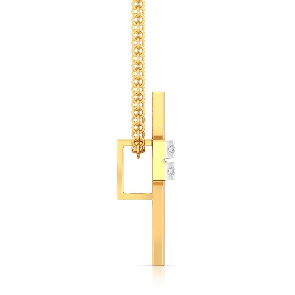 Criss-Cross Cool Diamond Pendants