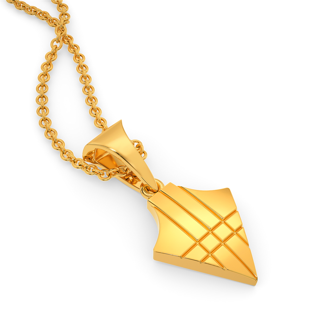 School Nostalgia Gold Pendants