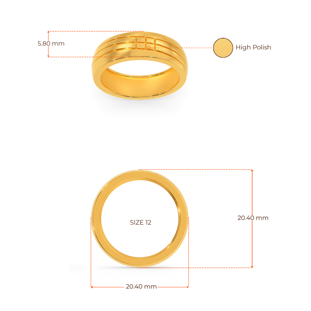 School Diva Gold Rings image