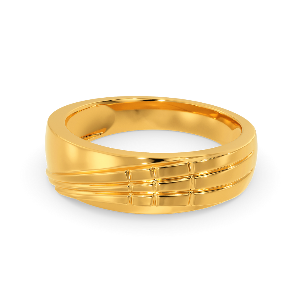 Old School Gold Rings alternate view 2