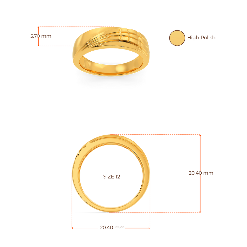 Old School Gold Rings image