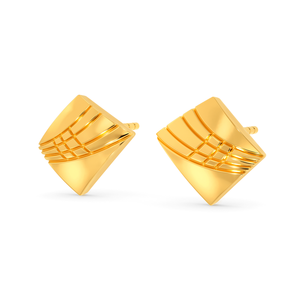Old School Gold Earrings