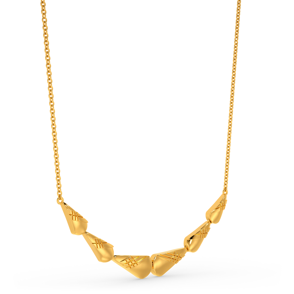 Go To School Gold Necklaces