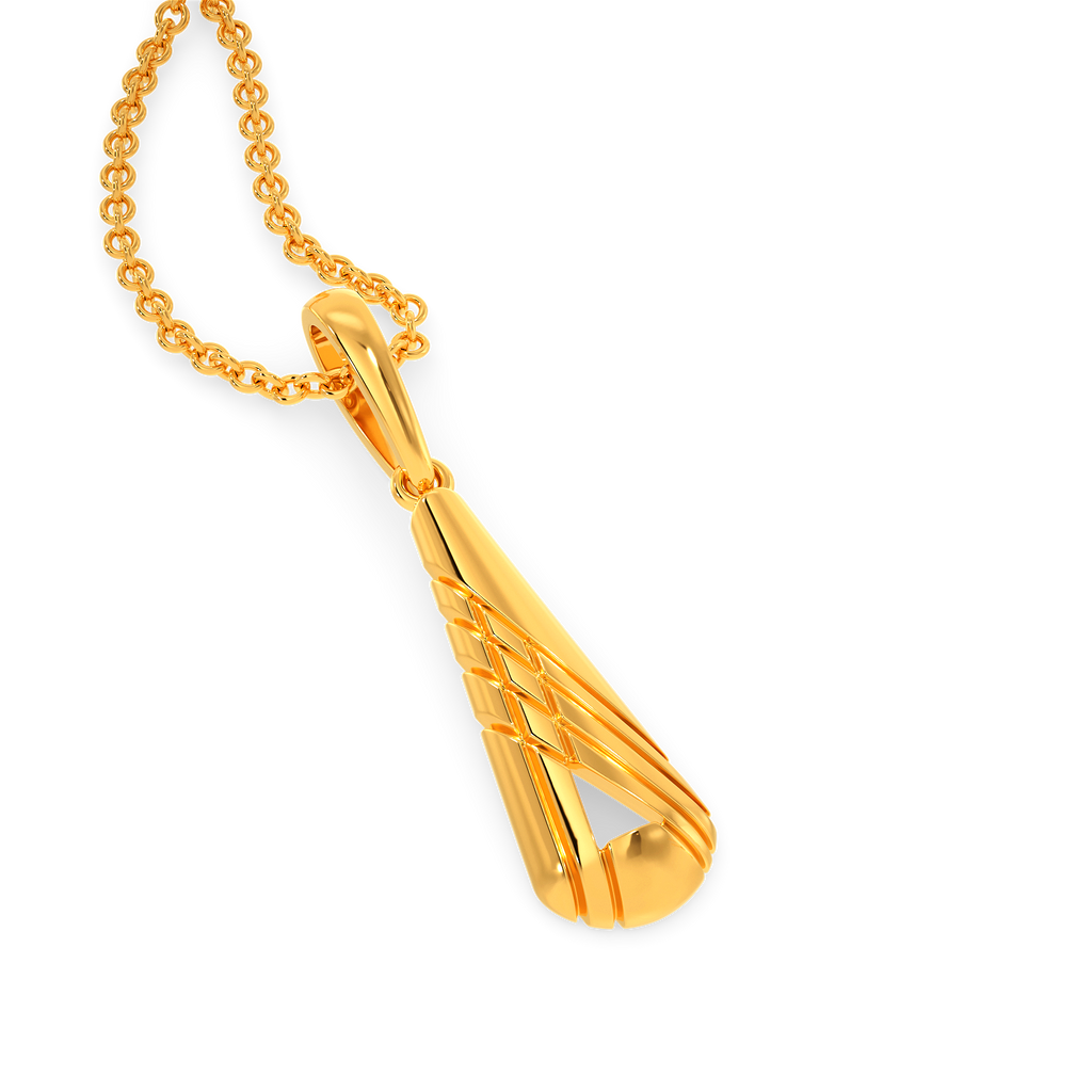 Break The Rules Gold Pendants