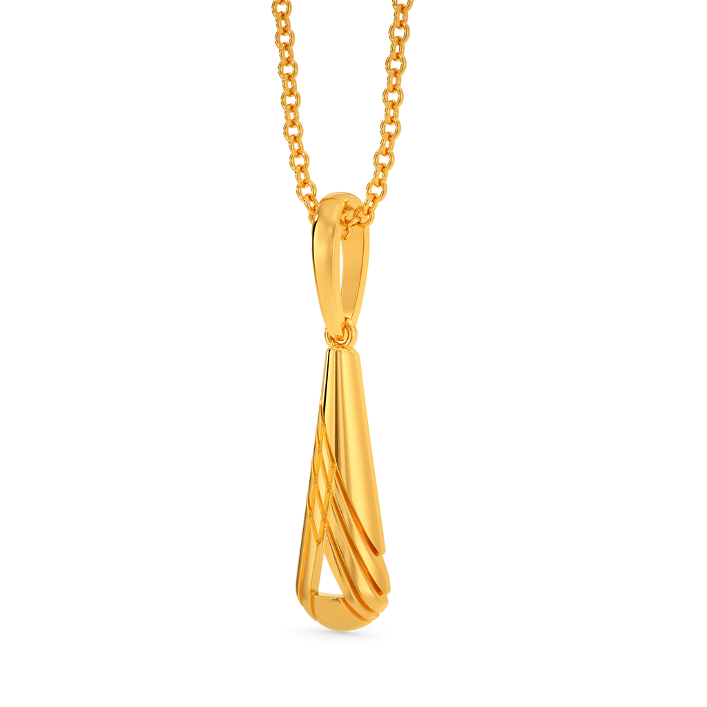 Break The Rules Gold Pendants