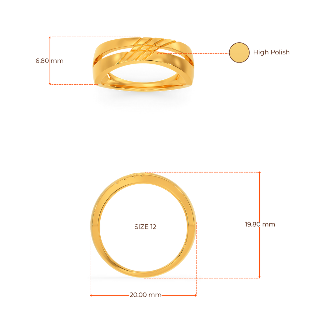 School Spirit Gold Rings image