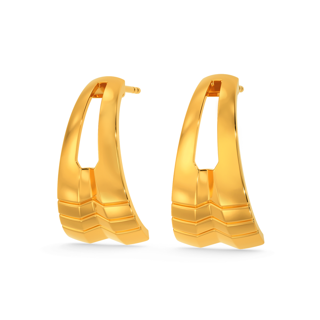School Wonders Gold Earrings