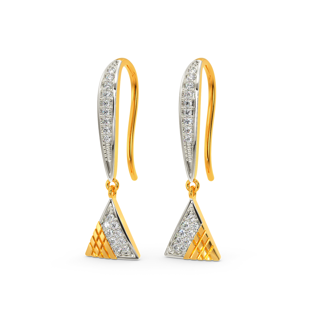 Drama Grl Diamond Earrings