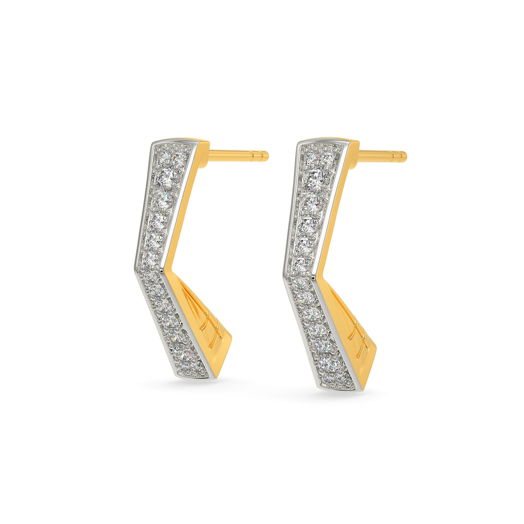 Cool As School Diamond Earrings