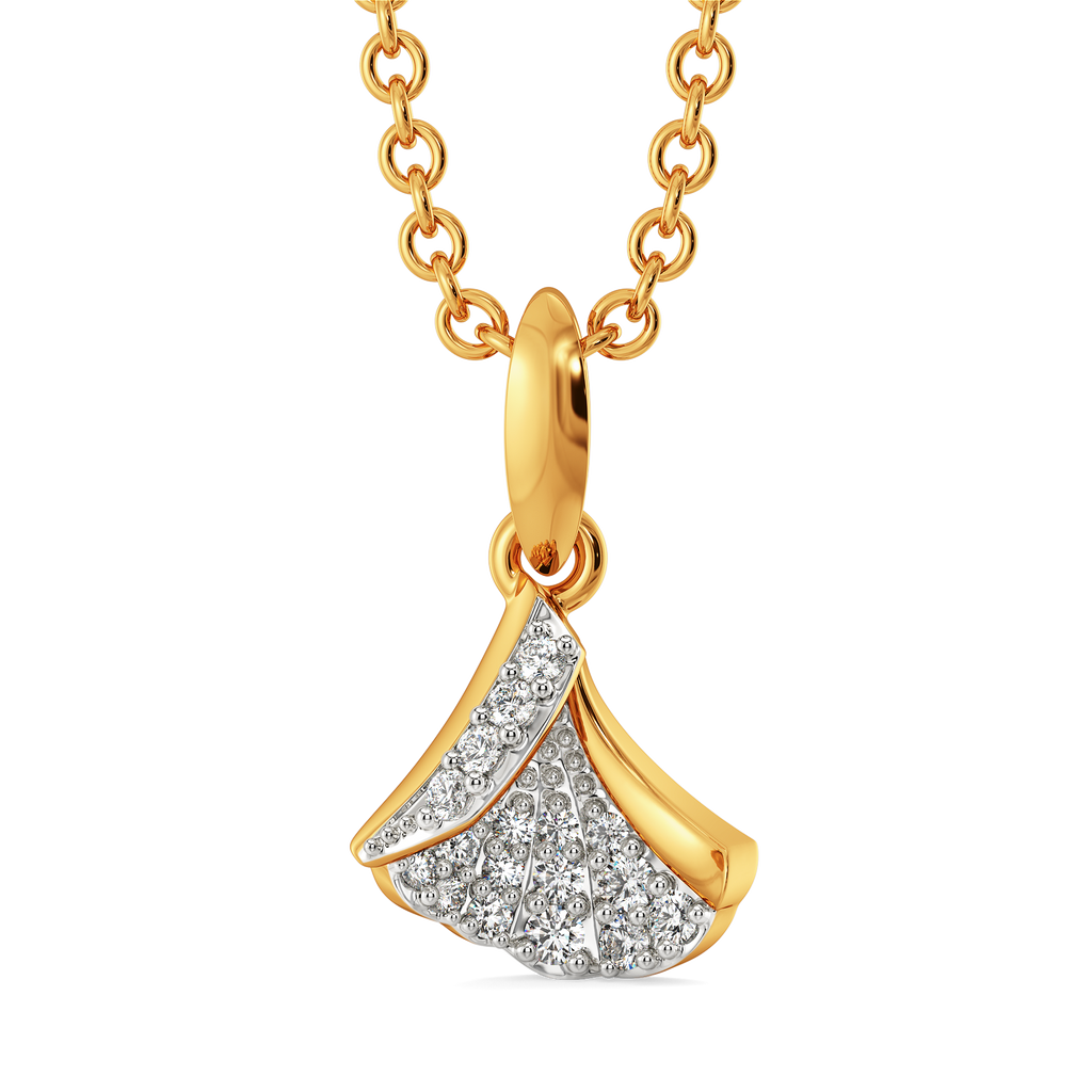 Goddess Charm Diamond Pendants