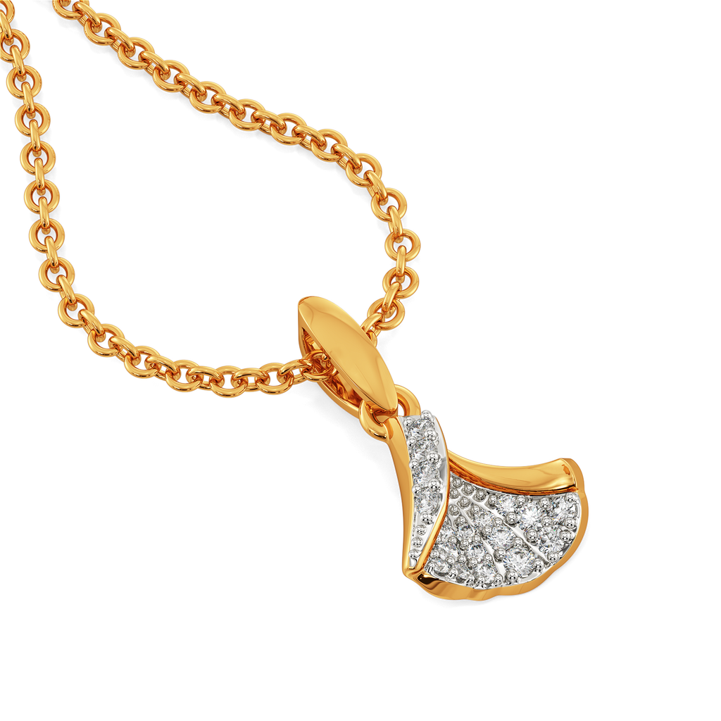 Goddess Charm Diamond Pendants