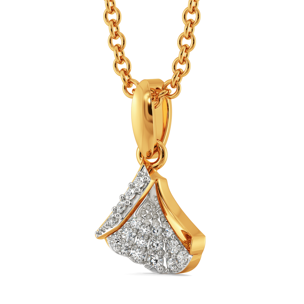 Goddess Charm Diamond Pendants