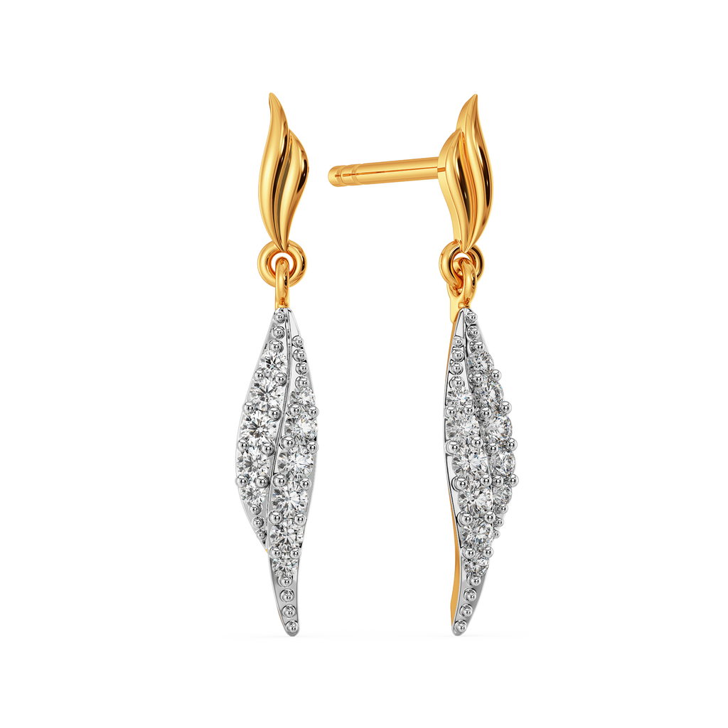 Like a Goddess Diamond Earrings