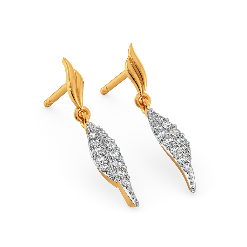 Like a Goddess Diamond Earrings