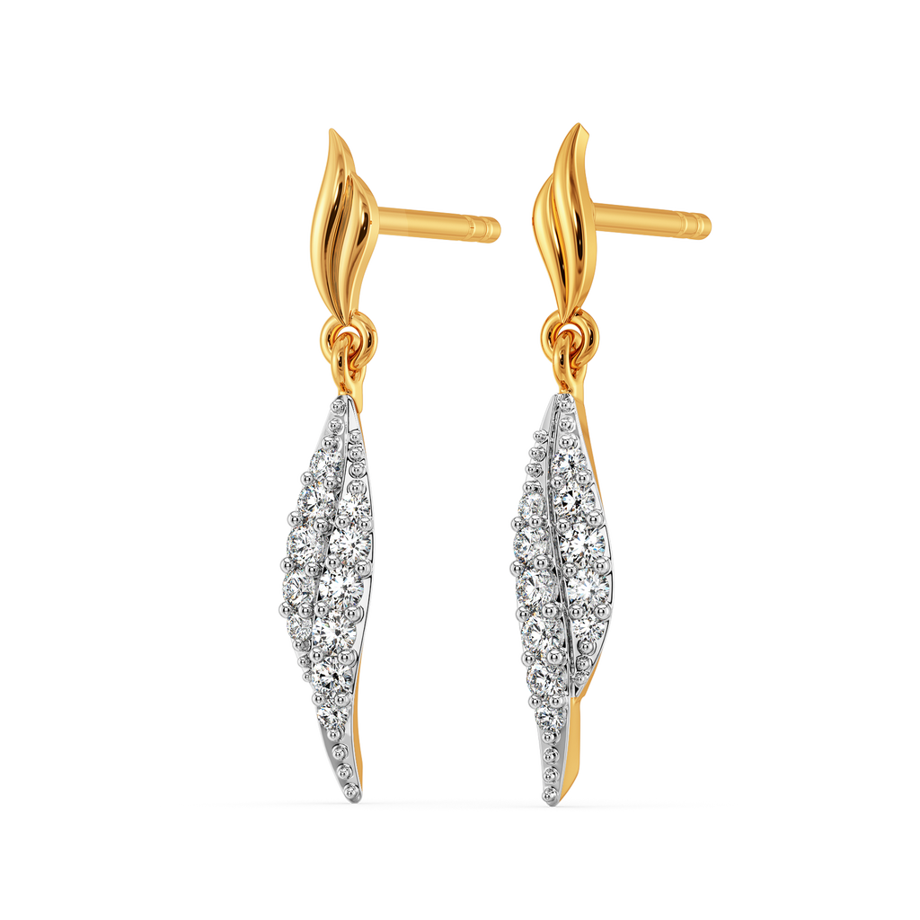 Like a Goddess Diamond Earrings