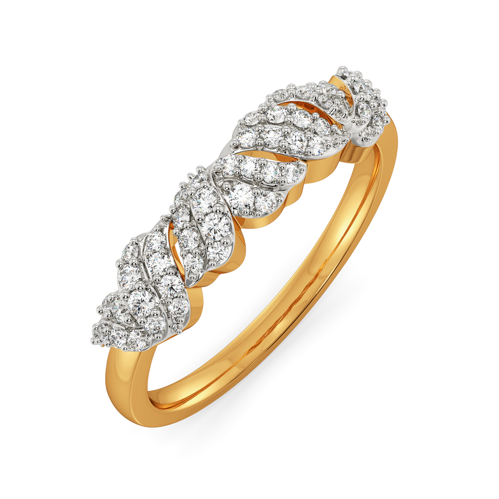 Ethereal Sweep Diamond Rings