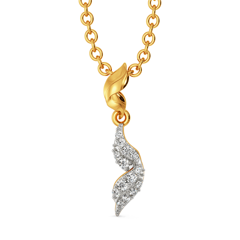Ethereal Sweep Diamond Pendants