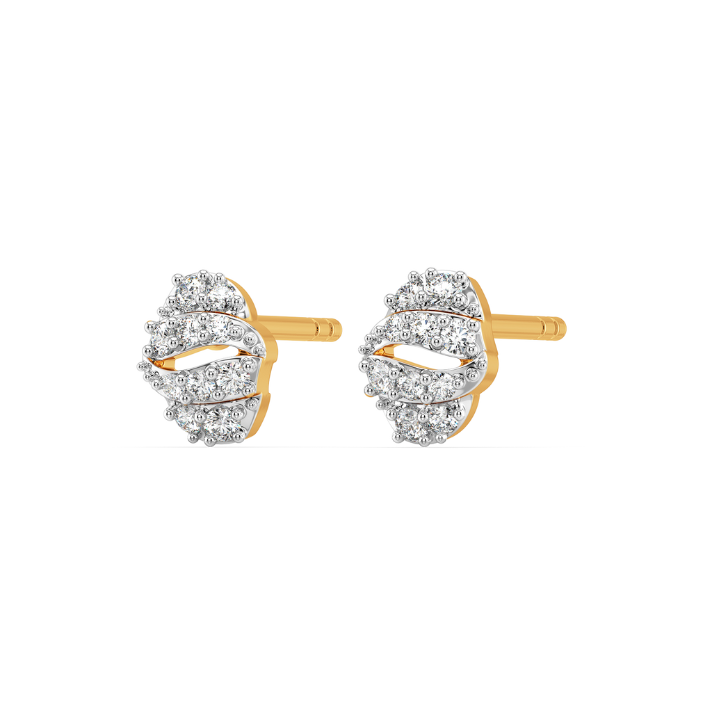 Ethereal Sweep Diamond Earrings