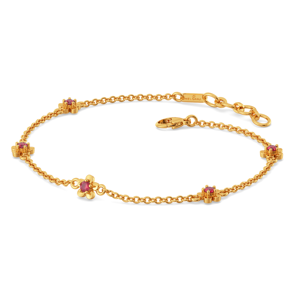 Azure Halo Gemstone Bracelets