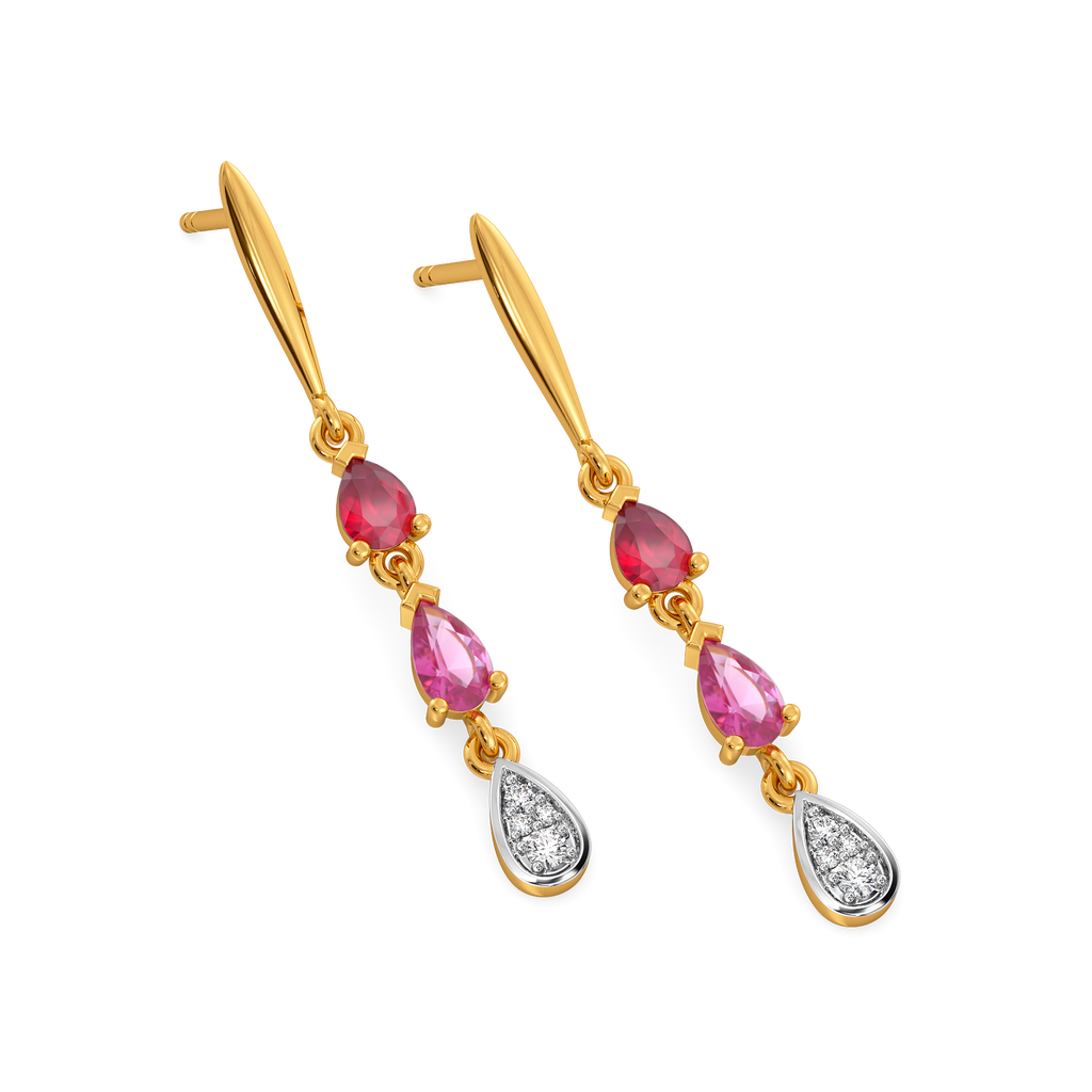 Petalight Diamond Earrings