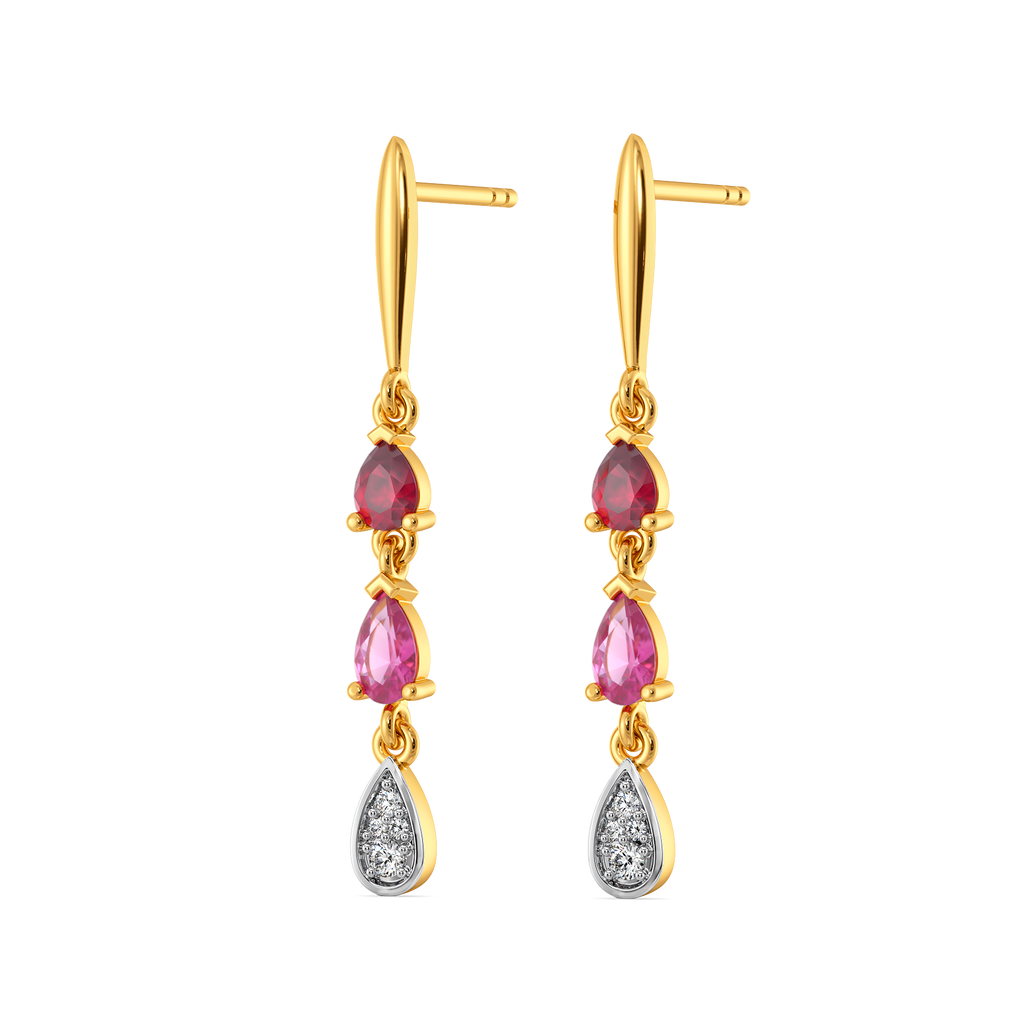 Petalight Diamond Earrings
