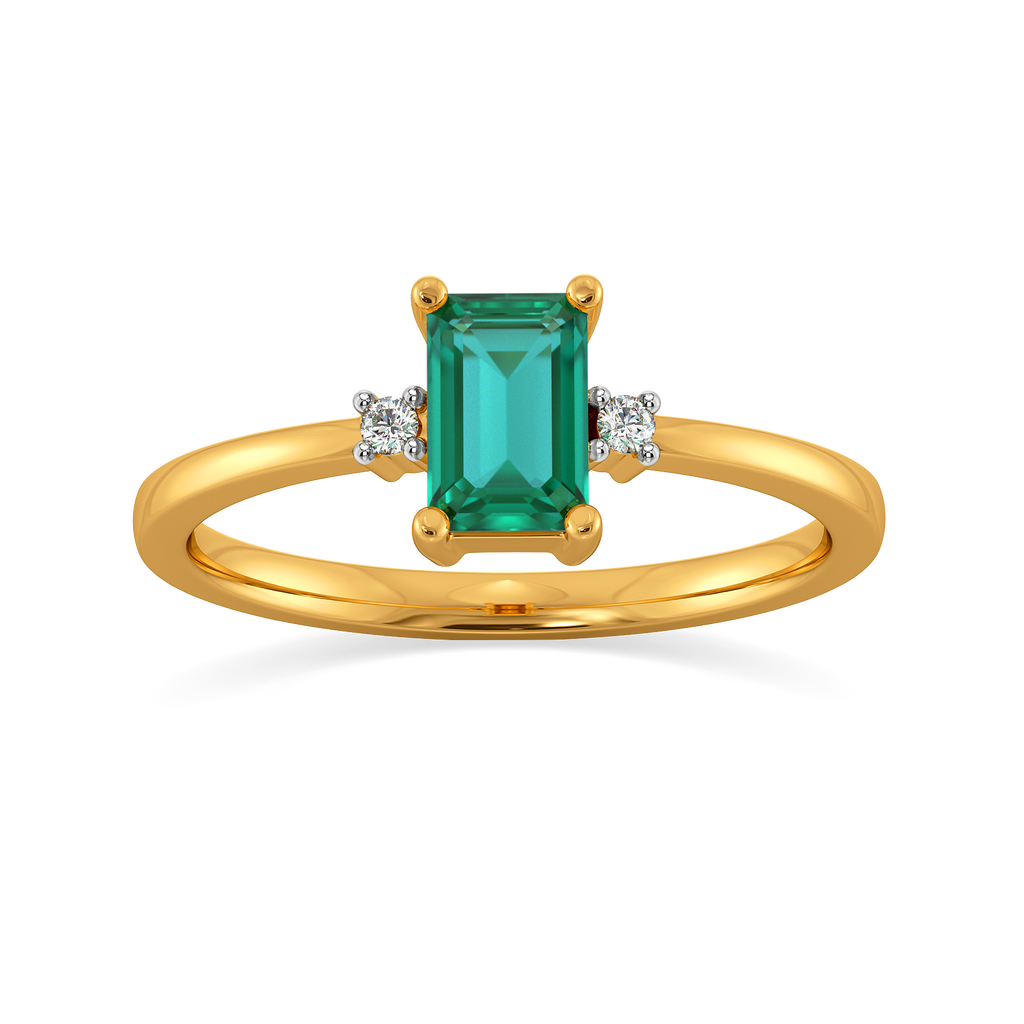 Emerald Axis Diamond Rings alternate view 3