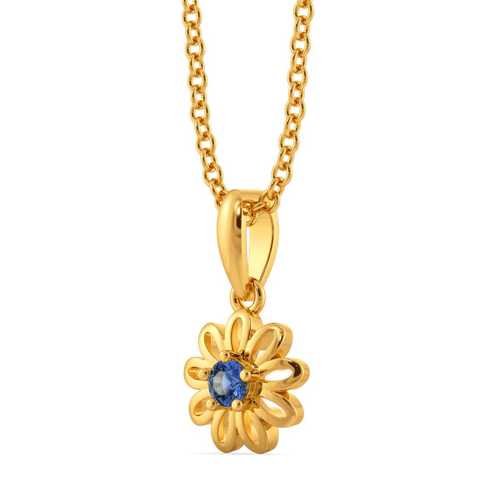 Sapphire Shine Gemstone Pendants