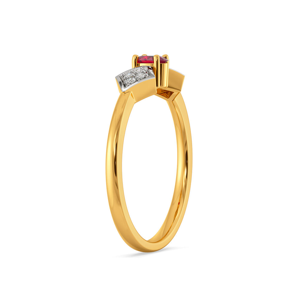 Crimson Radiance Diamond Rings image