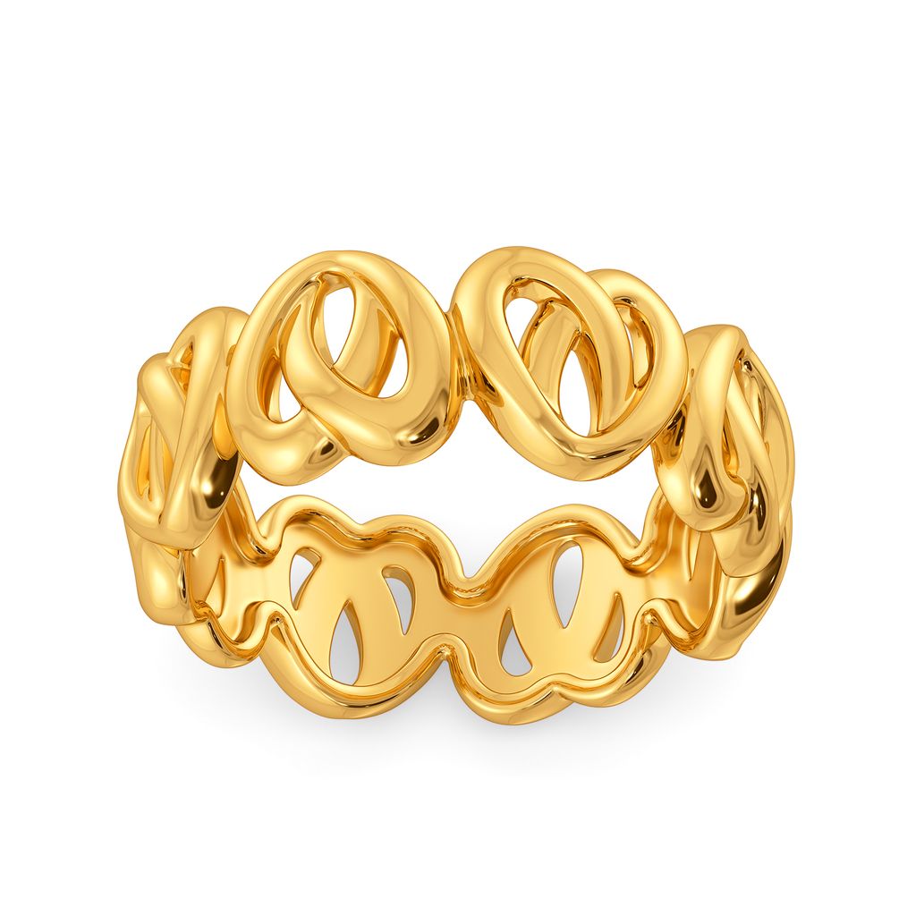 Rock Rebel Gold Rings alternate view 2