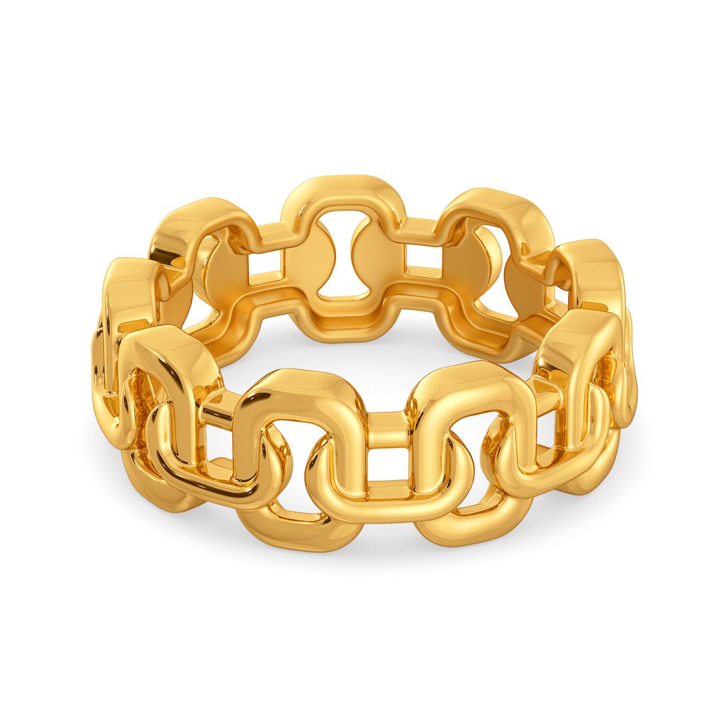 Semi Punk Funk Gold Rings alternate view 3
