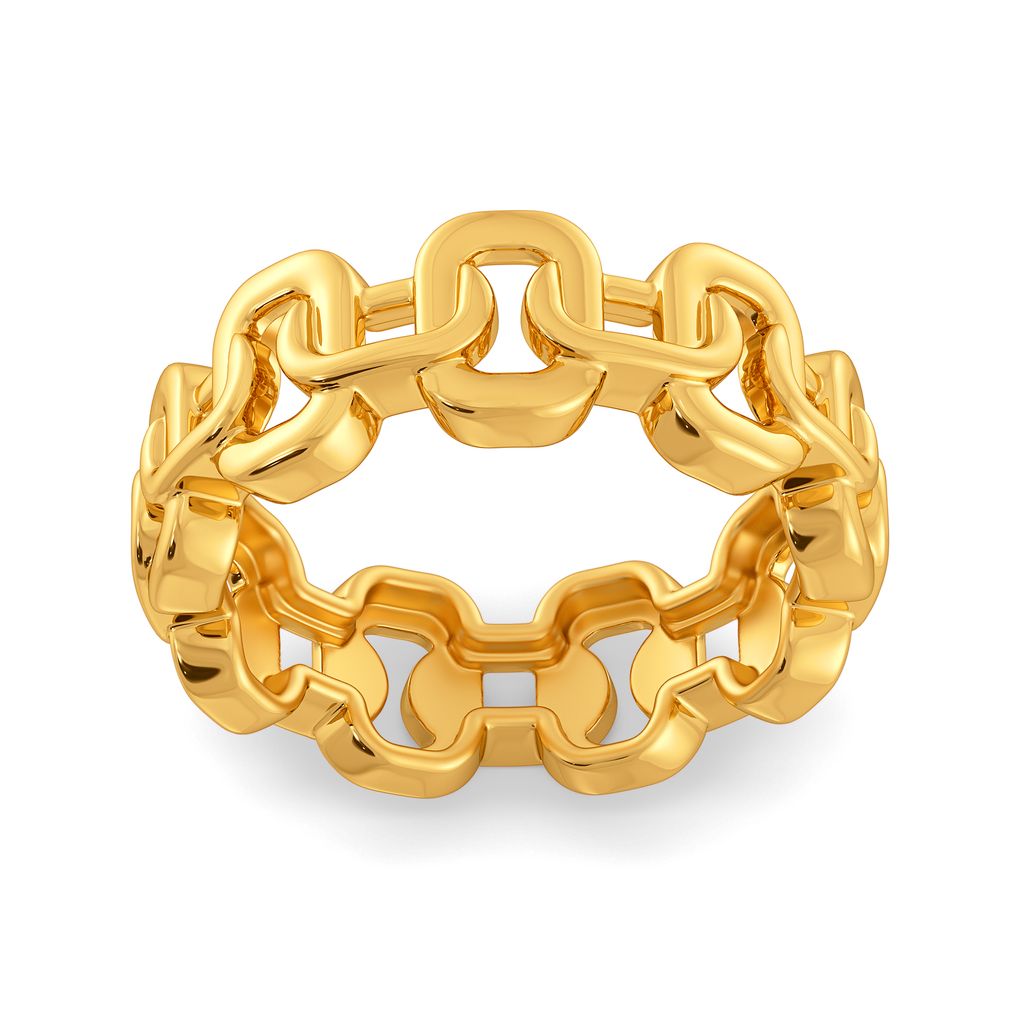 Semi Punk Funk Gold Rings alternate view 2