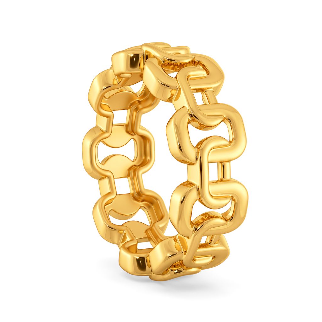 Semi Punk Funk Gold Rings image