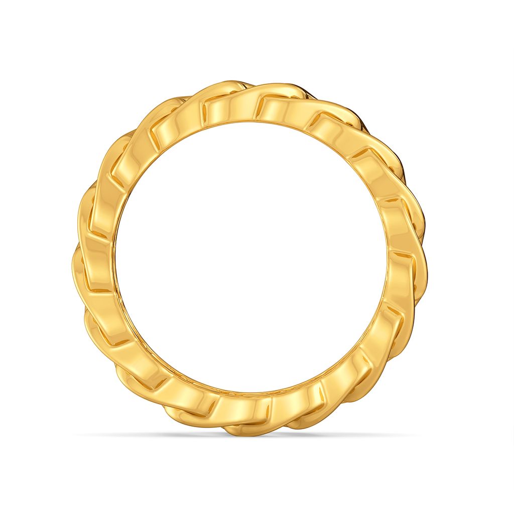 Tones of Rock Gold Rings image