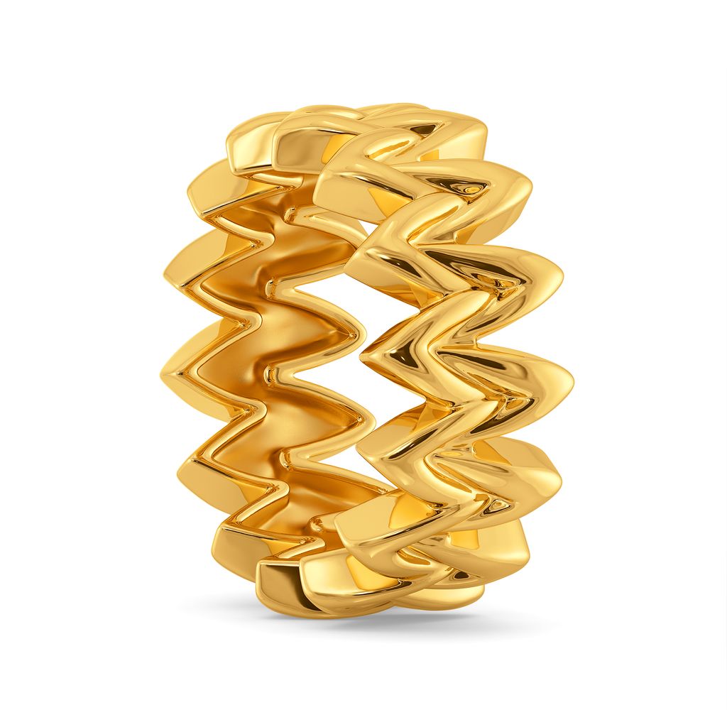 Hip as Nirvana Gold Rings image